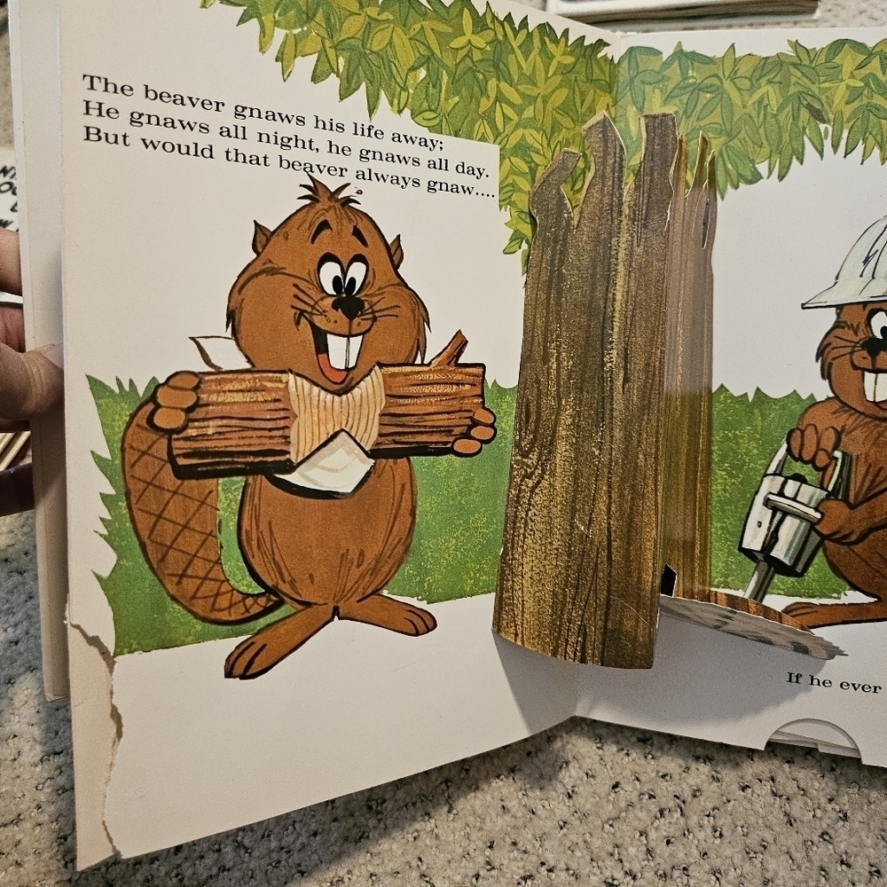 Random House Pop-up Sound Alikes Vintage 70's Book - Picture 2 of 5